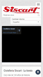 Mobile Screenshot of cistelleriasiscart.com